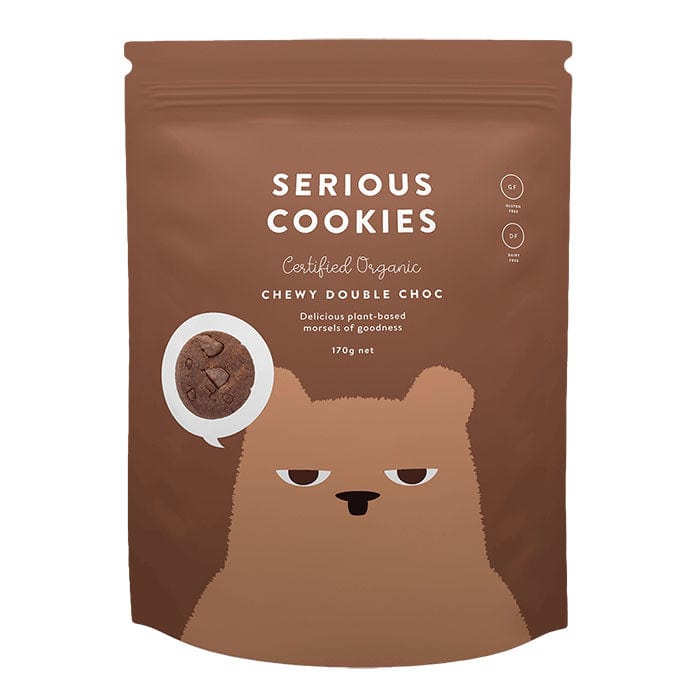 Serious Cookies Chewy Double Choc  170g