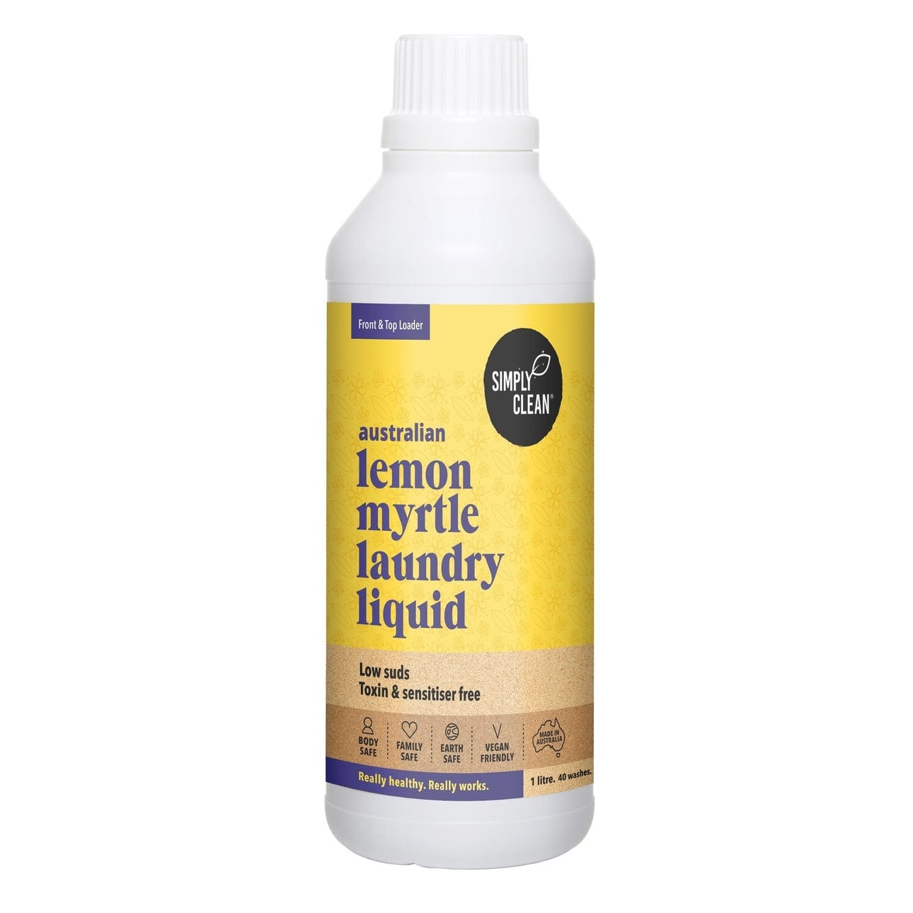 Simply Clean Laundry Liquid - Lemon Myrtle 1L