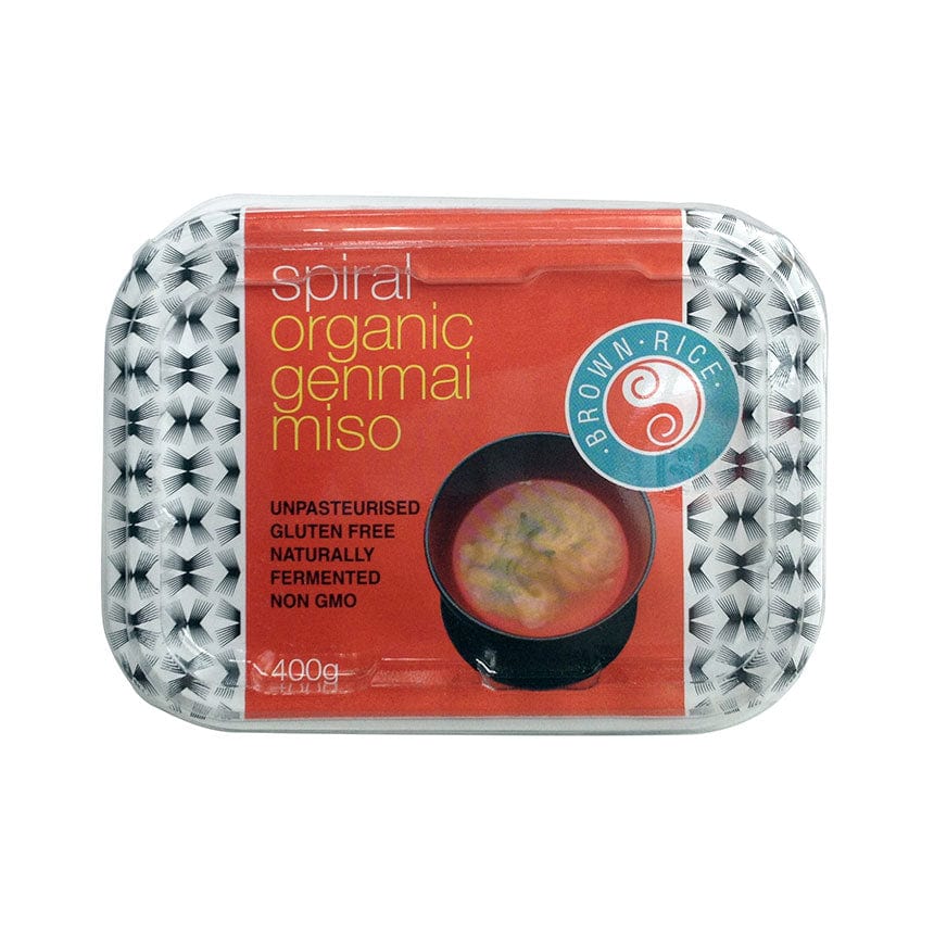 Spiral Foods Organic Unpasteurized Genmai (Brown Rice) Miso 400g