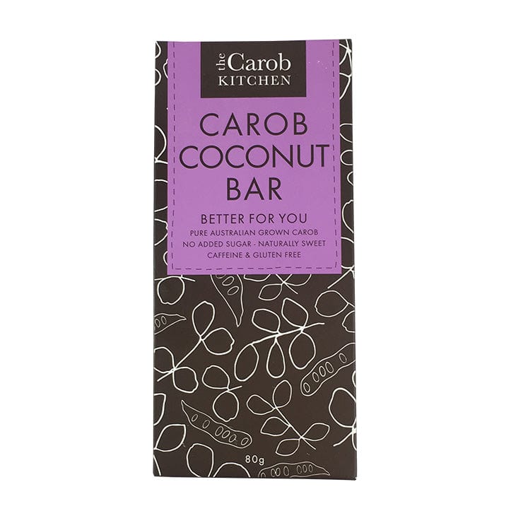 The Carob Kitchen Carob Coconut Bar 80g