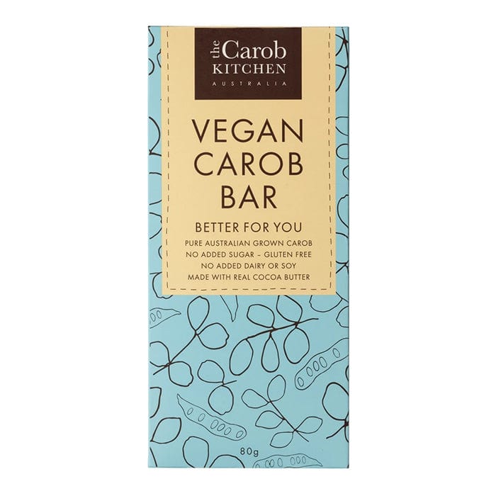 The Carob Kitchen Vegan Carob Bar 80g