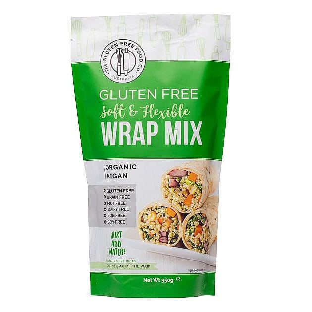 The Gluten Free Food Co Gluten Free Soft and Flexible Wrap Mix 350g