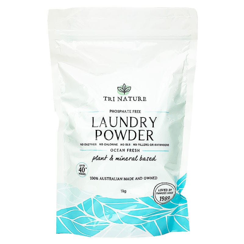 Tri Nature Laundry Powder Ocean Fresh 1kg