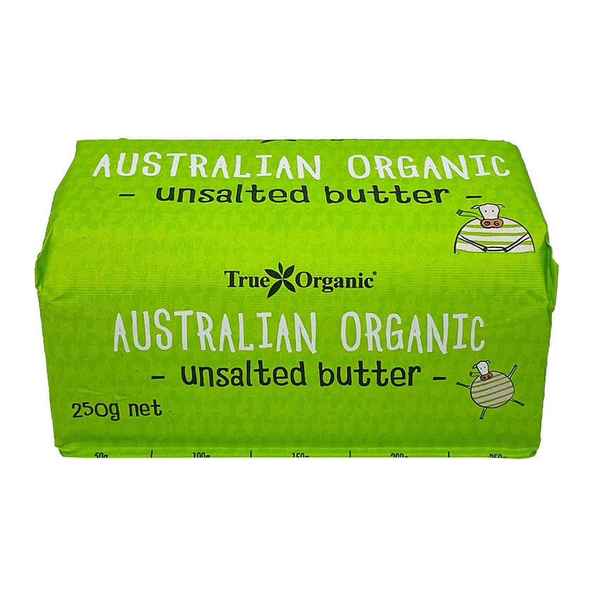 True Organic Organic Butter Unsalted 250g