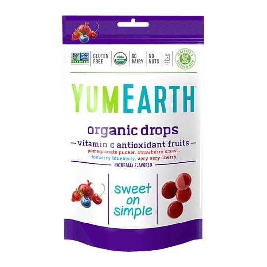 Yum Earth Organic Lollipop Bag Vitamin C 85g